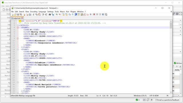 How to convert CSV to XML смотреть онлайн