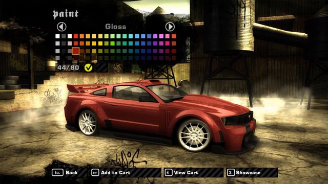 NFS MW RAZOR MUSTANG GT смотреть онлайн