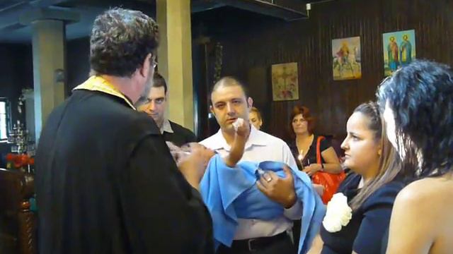 Кръщене в храм "Св. Йоан Рилски" Бургас - част 3 смотреть онлайн