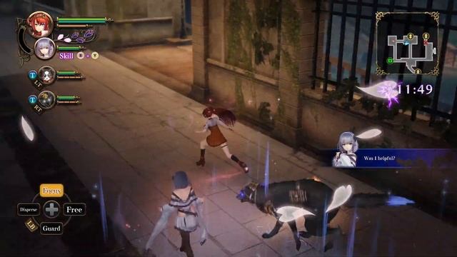 Nights of Azure 2: Bride of the New Moon ➥ Прохождение на русском ➥ #13 - Прогулки с Лили смотреть онлайн