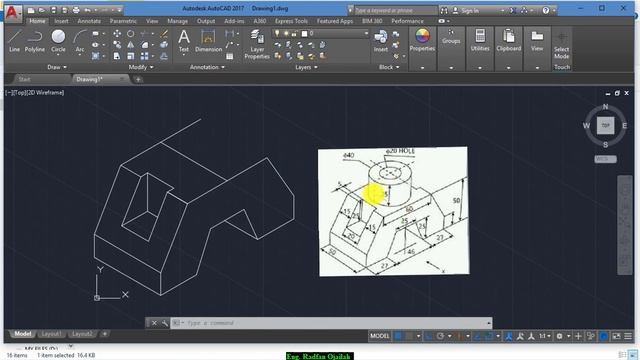 Autocad isometric drawing #12 смотреть онлайн