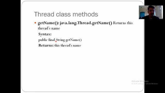 java 43 | Thread class methods | Thread class constructors | sleep(), join () | setName (), setId() смотреть онлайн