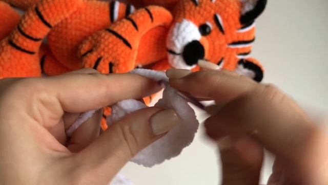 МК Тигр грючком ? Символ 2022 ? Подробный мастер-класс. Часть 3 смотреть онлайн