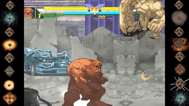 Clayface (DC Comics) vs Sandman (Marvel Comics) - Ultimate Mugen Fight 2016 смотреть онлайн