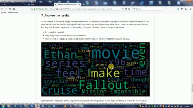Text Summarization & Visualization using Watson смотреть онлайн
