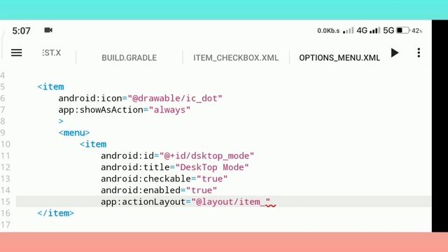 How to Add Checkbox in Options Menu #aide #appdevelopment #codeassist#java#androidide #androidstudi смотреть онлайн