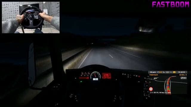 EURO TRUCK SIMULATOR 2 || Renault Magnum || Logitech g920 gameplay #4 смотреть онлайн