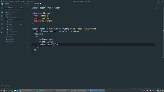 Tutorial - Como criar um componente React com TypeScript смотреть онлайн