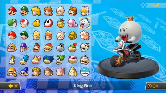 Mario Kart 8 Deluxe - All Characters And Vehicles