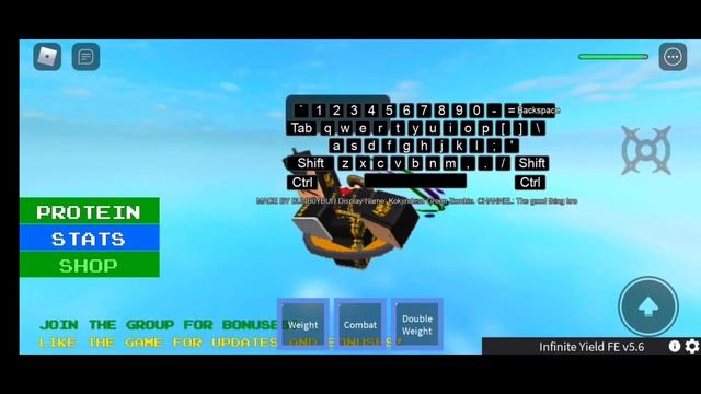 92K STRENGTH DOUBLE WEIGHTS IN MUSCLE SIMULATOR (ROBLOX) | Arceus x смотреть онлайн