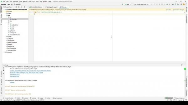 Android C++ Game Development #1 - Creating native activity