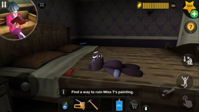 Scary Teacher 3D Mod APK (ROUND 3,A FLYING ART,CLAIM TO FLAME) New Prank Funny Game Android/IOS смотреть онлайн
