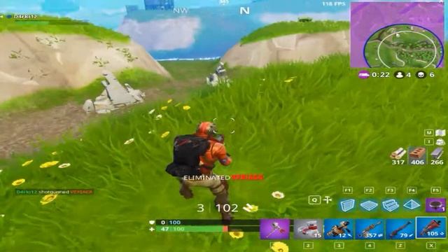 Fortnite Highlights #4 Im back! (RIP Double Pumps,WTF Blue Burst) смотреть онлайн