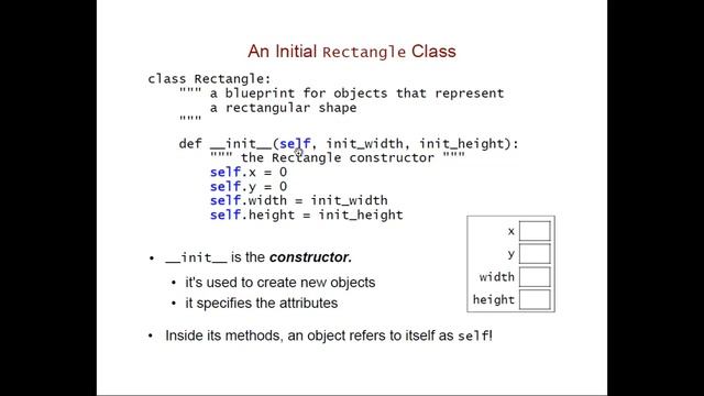 Classes: Defining New Types of Objects смотреть онлайн