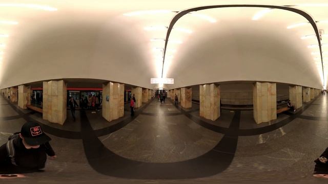 Китай-город. Московское Метро. 360 градусов VR 4К Video. Moscow Subway. смотреть онлайн