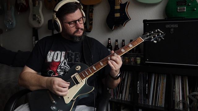Learning "VOLBEAT - Heaven Nor Hell" pt. 3 - Now incl. lead guitar part.... And mistakes, of course смотреть онлайн