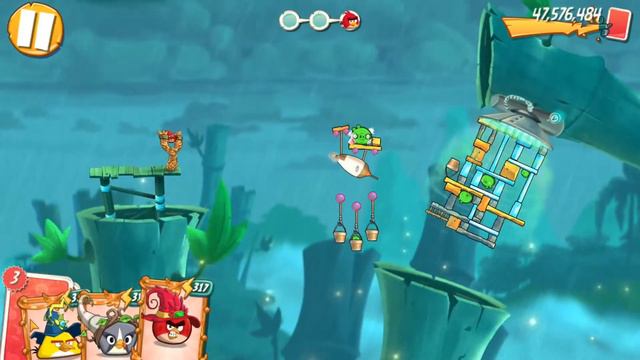 Angry Birds 2 - Daily Challenges In Blue's Brawl! смотреть онлайн