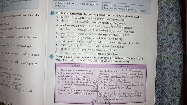//The Grammar Tree//Book_8 //Ch#4Verbs //Present Perfect Tense pg #21 смотреть онлайн