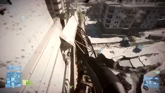 Battlefield 3 - Aftermath Roof Glitch смотреть онлайн