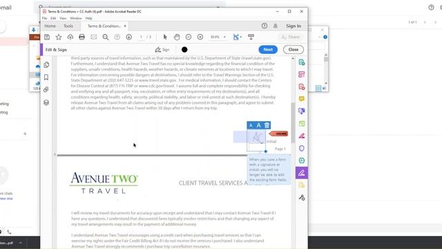 Fill & Sign Tool using Adobe Acrobat Reader смотреть онлайн