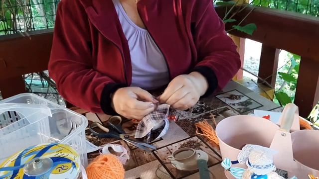 Кукла из подручных материалов