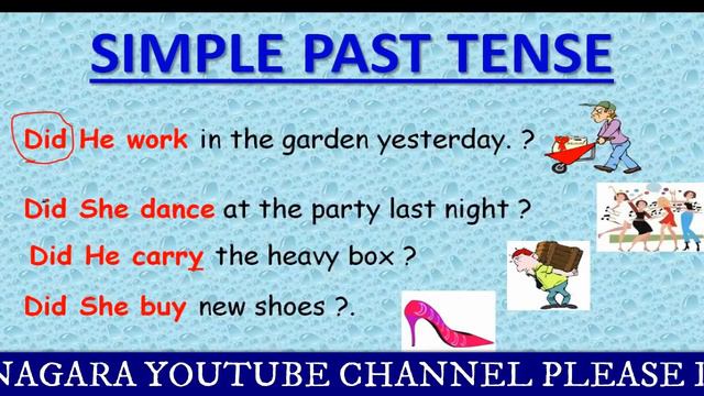 simple past tense | Learn Tenses in English Grammar with Examples In Gujarati смотреть онлайн