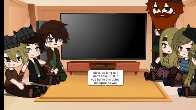 HTTYD 1 react to the future// part 3\3//final//requested//hiccup angst//READ DISCRIPTION// смотреть онлайн