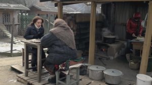 Баба Нина слепая