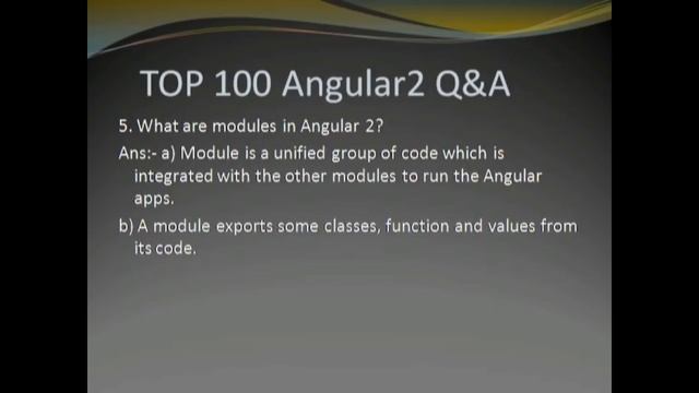 Angular 2 Interview Questions and Answers:Top 100 Angular-2 Q&A Part-1 смотреть онлайн