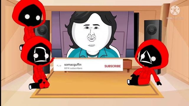 Squid game Guards react to ??? (READ DESC) смотреть онлайн
