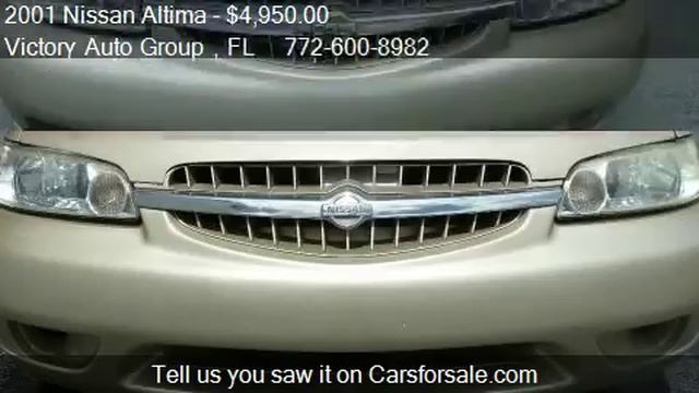 2001 Nissan Altima GXE 4dr Sedan for sale in Stuart, FL 3499 смотреть онлайн