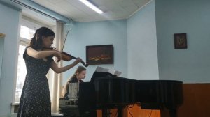 Усова Ульяна, V группа, скрипка, К.Сен-Санс, «Пляска смерти»