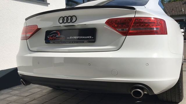 Audi A5 B8 2.7TDI with Maxhaust Active-Sound by SVPerformance смотреть онлайн