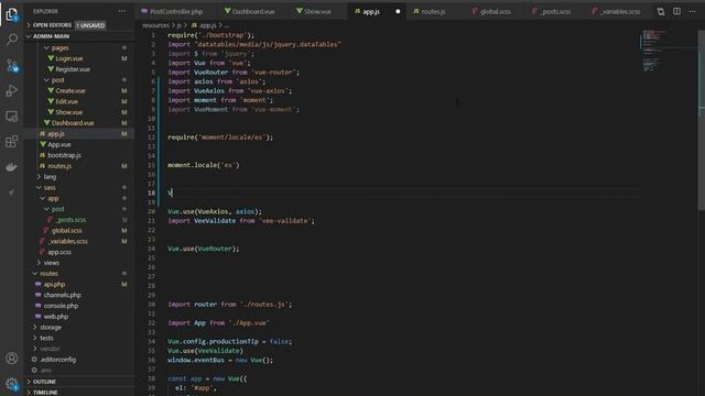20. Como instalar y configurar moment js en vue js смотреть онлайн