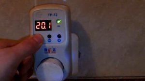Розетка-Терморегулятор ТР12, обзор, настройка.