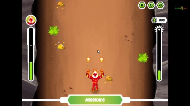 ►BEN 10 ALIEN RUSH 2017 [HD] | Game4Kids смотреть онлайн
