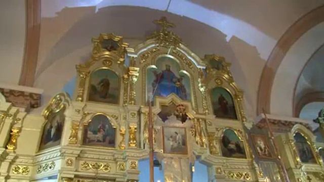 В праздник Воздвижения Креста Господня митрополит Серафим совершил Литургию в храме с. Козлятское смотреть онлайн