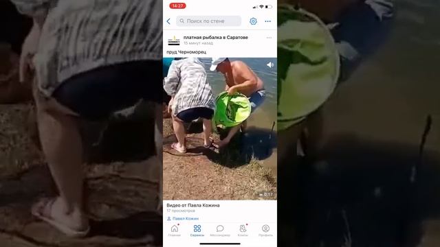 Платная рыбалка, пруд Черноморец 25.07.21. Улов рыбаков. смотреть онлайн