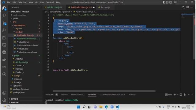 React form and Wrap the form смотреть онлайн