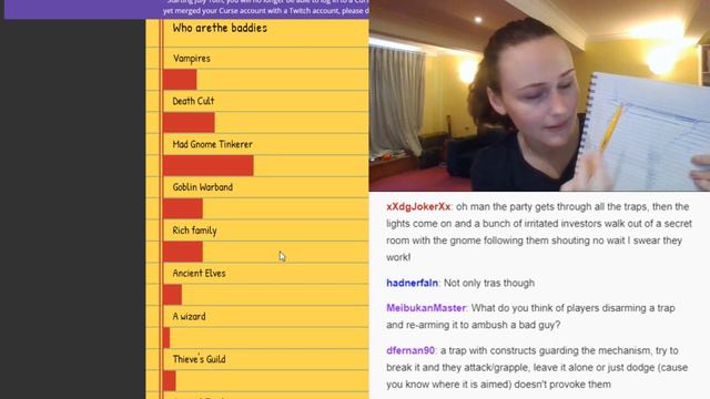 Mess of a Trap Building Stream VOD || D&D with Dael Kingsmill смотреть онлайн