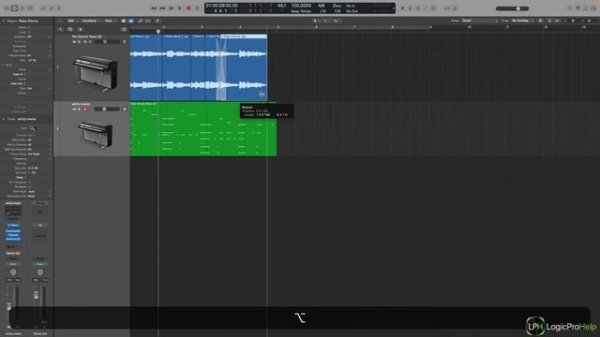 Полезные комбинации клавиш в Logic Pro [Logic Pro Help]