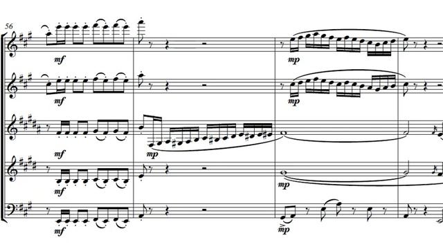 Arie Malando - Olé Guapa: sheet music for wind quintet смотреть онлайн