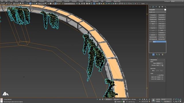 Модификатор BEND | 3Ds Max | Советы и рекомендации смотреть онлайн