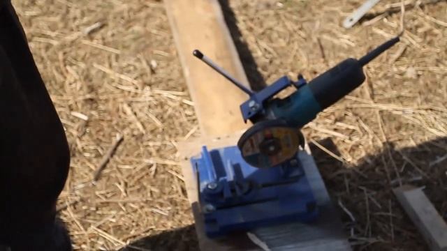 Нарезка стоек для электропастуха. смотреть онлайн