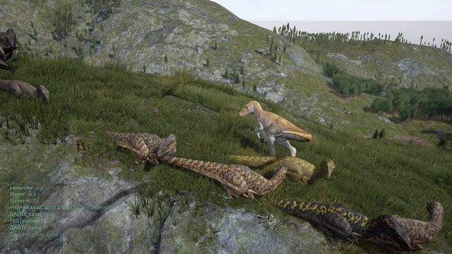 Больше 50 рапторов в 1 стае ! Такого еще никогда не было ( The Isle ) смотреть онлайн
