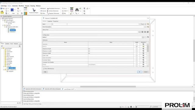 Solid Edge 2021 Electrical Wire & Harness Design (Panel Layout Design) - PROLIM смотреть онлайн