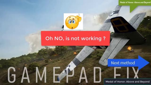 Medal of Honor Above and Beyond gamepad not working fix Steering Wheel not detected fix Repair смотреть онлайн
