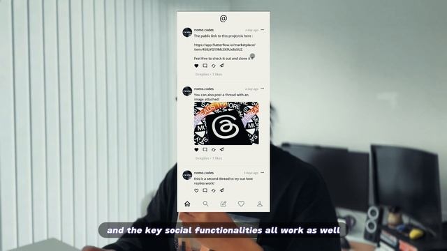 I cloned a Twitter clone with no-code - Build Threads like app with Flutterflow смотреть онлайн