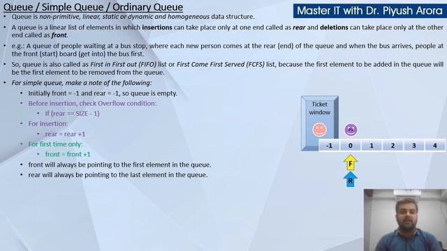 Chapter 3: 3.1.1 - Introduction to Simple Queue and Terminologies | C Programming | Learn in Hindi смотреть онлайн