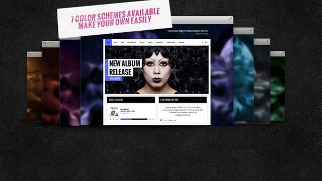 IronBand - Music Band & DJ WordPress Theme Free Download смотреть онлайн